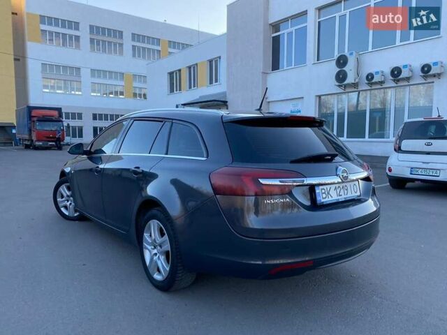 Серый Опель Инсигния, объемом двигателя 1.96 л и пробегом 360 тыс. км за 9200 $, фото 7 на Automoto.ua