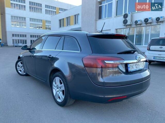 Серый Опель Инсигния, объемом двигателя 1.96 л и пробегом 360 тыс. км за 9200 $, фото 27 на Automoto.ua