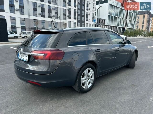 Серый Опель Инсигния, объемом двигателя 1.96 л и пробегом 360 тыс. км за 8700 $, фото 8 на Automoto.ua