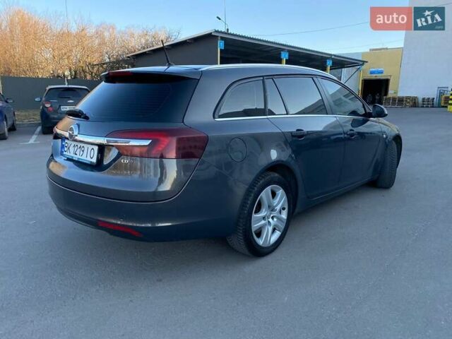 Серый Опель Инсигния, объемом двигателя 1.96 л и пробегом 360 тыс. км за 9200 $, фото 4 на Automoto.ua