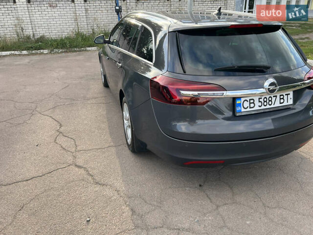 Серый Опель Инсигния, объемом двигателя 1.96 л и пробегом 227 тыс. км за 11500 $, фото 9 на Automoto.ua