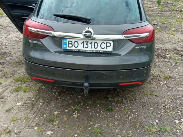 Сірий Опель Інсігнія, об'ємом двигуна 2 л та пробігом 240 тис. км за 8999 $, фото 7 на Automoto.ua