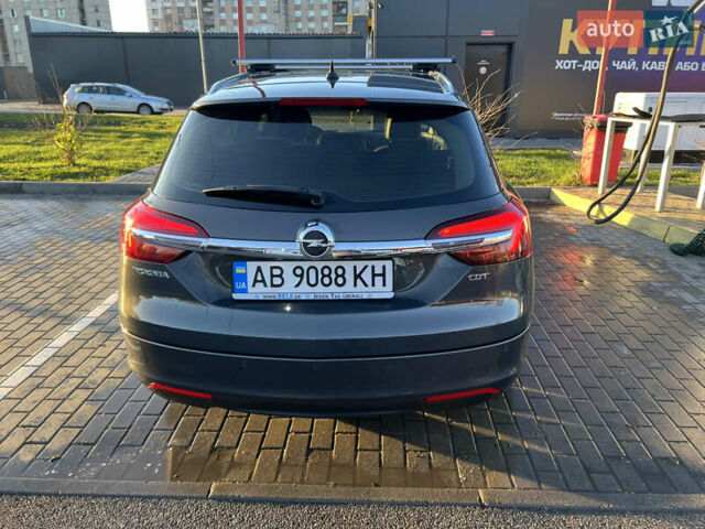 Серый Опель Инсигния, объемом двигателя 2 л и пробегом 248 тыс. км за 9750 $, фото 4 на Automoto.ua
