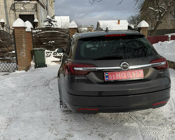 Сірий Опель Інсігнія, об'ємом двигуна 1.96 л та пробігом 227 тис. км за 11300 $, фото 8 на Automoto.ua