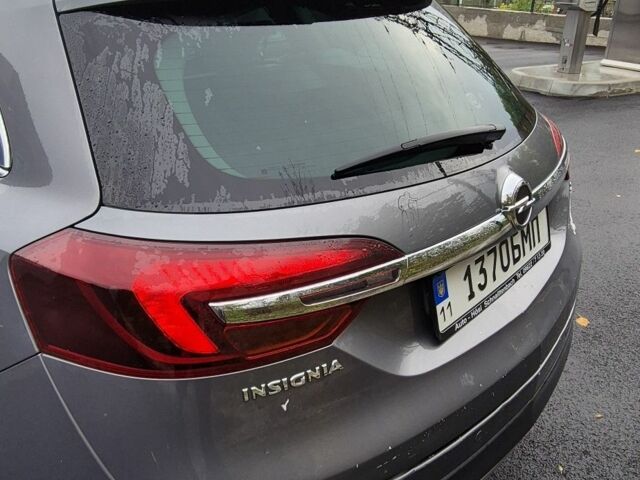 Серый Опель Инсигния, объемом двигателя 2 л и пробегом 329 тыс. км за 9000 $, фото 7 на Automoto.ua