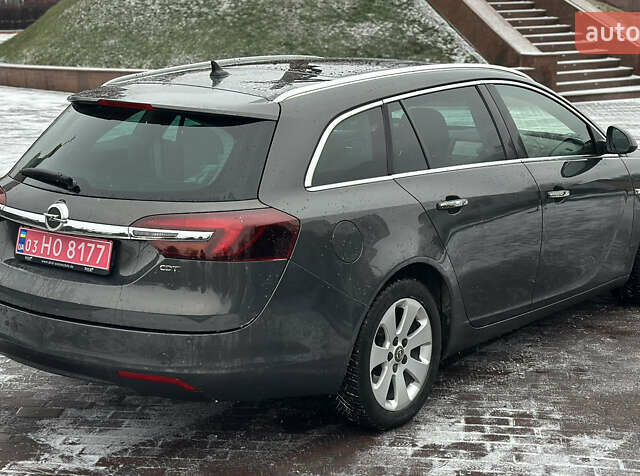 Серый Опель Инсигния, объемом двигателя 2 л и пробегом 228 тыс. км за 13500 $, фото 7 на Automoto.ua
