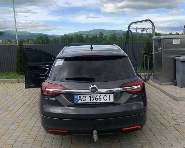 Сірий Опель Інсігнія, об'ємом двигуна 1.96 л та пробігом 157 тис. км за 12500 $, фото 8 на Automoto.ua