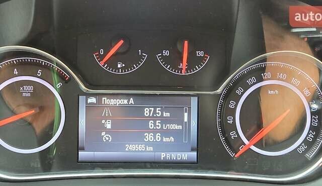 Сірий Опель Інсігнія, об'ємом двигуна 1.96 л та пробігом 249 тис. км за 13100 $, фото 18 на Automoto.ua