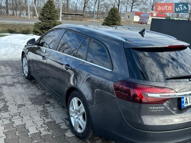 Серый Опель Инсигния, объемом двигателя 1.6 л и пробегом 277 тыс. км за 9800 $, фото 2 на Automoto.ua