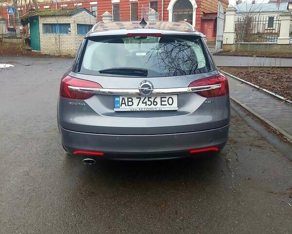 Серый Опель Инсигния, объемом двигателя 1.96 л и пробегом 191 тыс. км за 12600 $, фото 5 на Automoto.ua