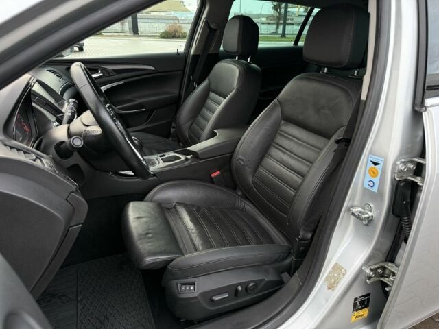 Серый Опель Инсигния, объемом двигателя 2 л и пробегом 212 тыс. км за 10650 $, фото 12 на Automoto.ua