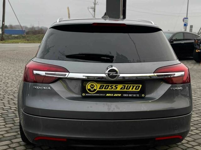 Серый Опель Инсигния, объемом двигателя 1.6 л и пробегом 82 тыс. км за 13600 $, фото 5 на Automoto.ua