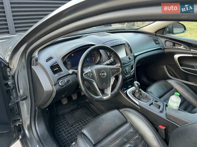 Серый Опель Инсигния, объемом двигателя 2 л и пробегом 192 тыс. км за 11999 $, фото 14 на Automoto.ua