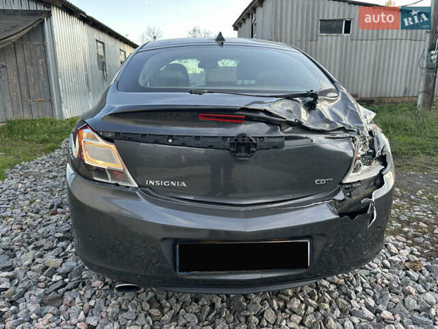 Серый Опель Инсигния, объемом двигателя 1.96 л и пробегом 277 тыс. км за 3300 $, фото 8 на Automoto.ua