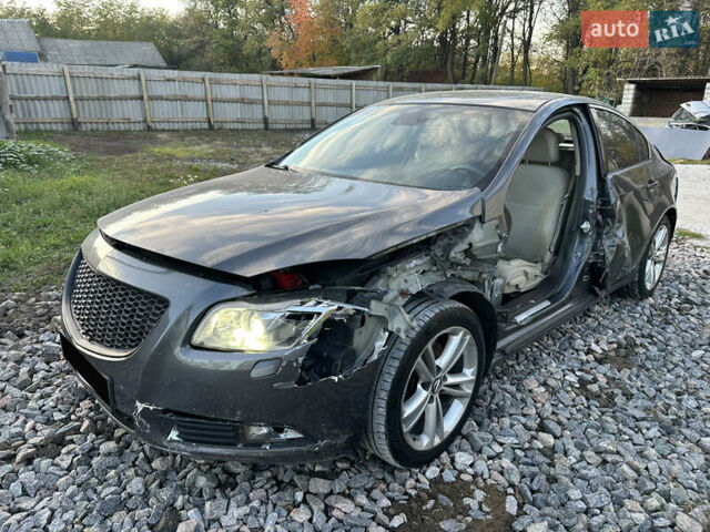 Серый Опель Инсигния, объемом двигателя 1.96 л и пробегом 277 тыс. км за 3300 $, фото 3 на Automoto.ua