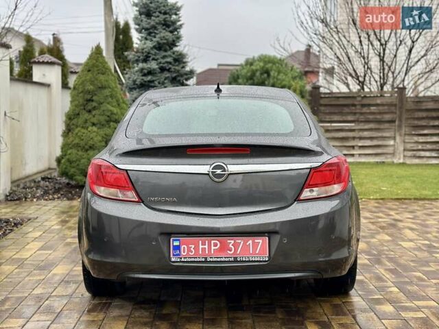 Серый Опель Инсигния, объемом двигателя 1.6 л и пробегом 122 тыс. км за 7999 $, фото 14 на Automoto.ua