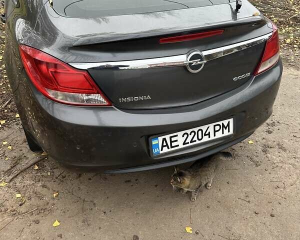 Серый Опель Инсигния, объемом двигателя 2 л и пробегом 246 тыс. км за 7500 $, фото 1 на Automoto.ua