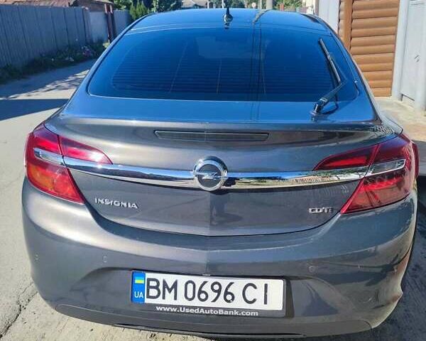 Серый Опель Инсигния, объемом двигателя 2 л и пробегом 256 тыс. км за 13000 $, фото 2 на Automoto.ua