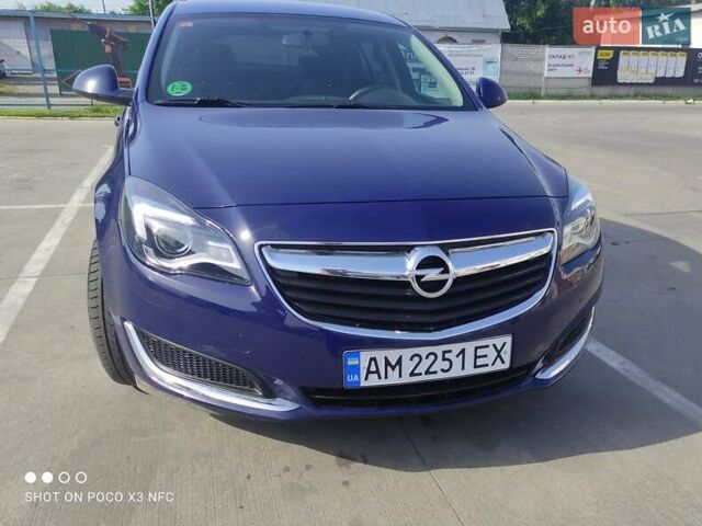 Синій Опель Інсігнія, об'ємом двигуна 1.6 л та пробігом 170 тис. км за 10999 $, фото 36 на Automoto.ua