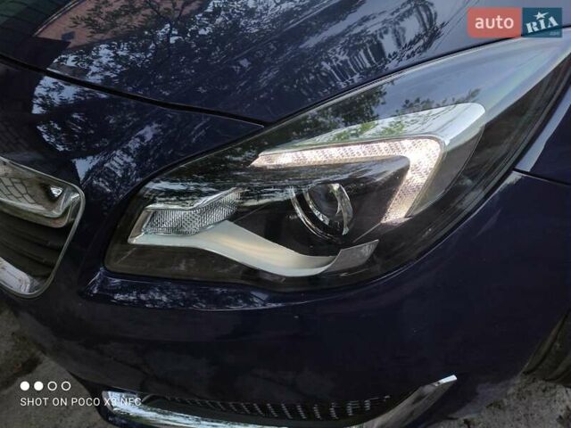 Синий Опель Инсигния, объемом двигателя 1.6 л и пробегом 170 тыс. км за 10999 $, фото 15 на Automoto.ua