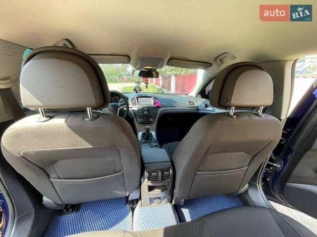 Синий Опель Инсигния, объемом двигателя 2 л и пробегом 255 тыс. км за 7300 $, фото 14 на Automoto.ua