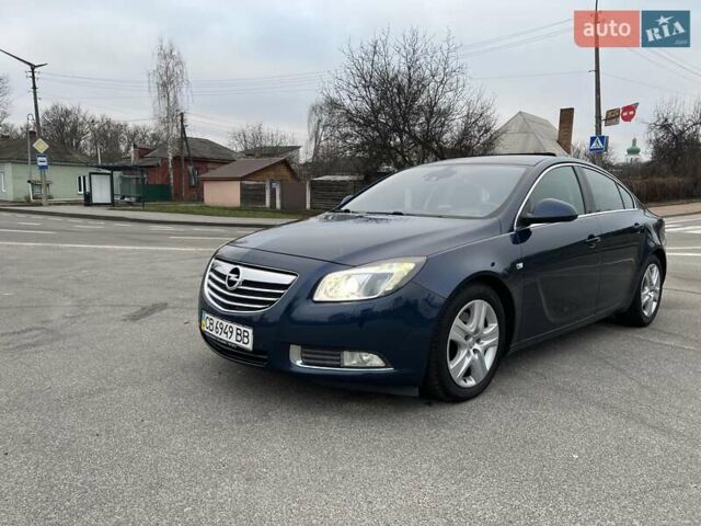 Синий Опель Инсигния, объемом двигателя 1.96 л и пробегом 277 тыс. км за 8250 $, фото 12 на Automoto.ua