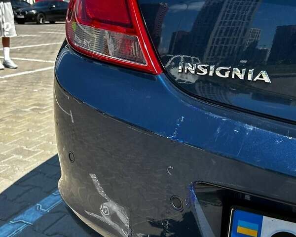 Синий Опель Инсигния, объемом двигателя 1.96 л и пробегом 190 тыс. км за 7500 $, фото 14 на Automoto.ua