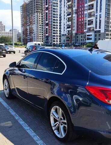 Синий Опель Инсигния, объемом двигателя 1.96 л и пробегом 190 тыс. км за 7500 $, фото 8 на Automoto.ua