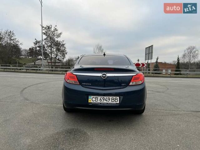 Синий Опель Инсигния, объемом двигателя 1.96 л и пробегом 277 тыс. км за 8250 $, фото 19 на Automoto.ua