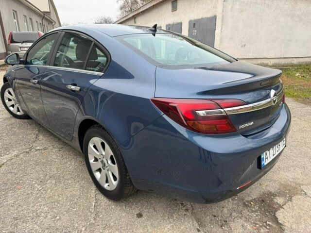 Синий Опель Инсигния, объемом двигателя 1.4 л и пробегом 144 тыс. км за 11500 $, фото 4 на Automoto.ua