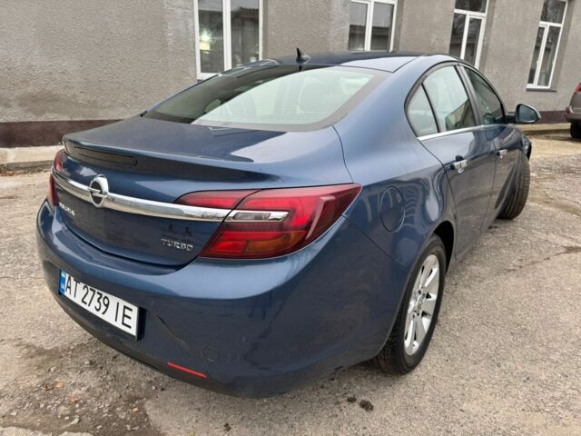 Синий Опель Инсигния, объемом двигателя 1.4 л и пробегом 144 тыс. км за 11500 $, фото 2 на Automoto.ua