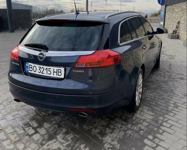 Синий Опель Инсигния, объемом двигателя 1.6 л и пробегом 250 тыс. км за 6999 $, фото 2 на Automoto.ua