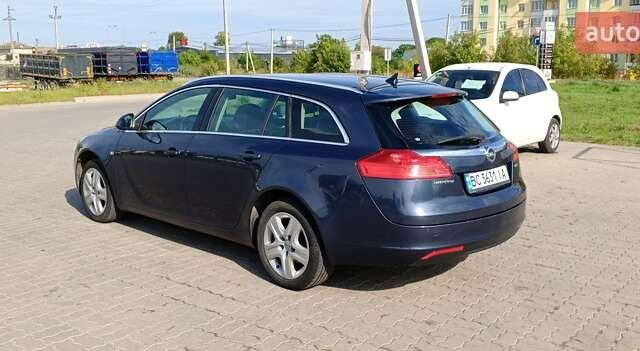 Синий Опель Инсигния, объемом двигателя 1.96 л и пробегом 256 тыс. км за 5620 $, фото 7 на Automoto.ua