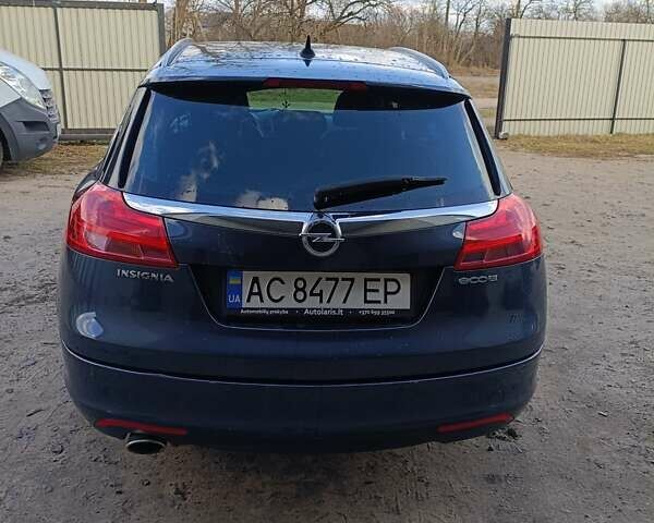 Синий Опель Инсигния, объемом двигателя 1.96 л и пробегом 309 тыс. км за 6999 $, фото 4 на Automoto.ua
