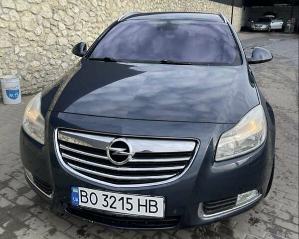 Синий Опель Инсигния, объемом двигателя 1.6 л и пробегом 250 тыс. км за 6999 $, фото 3 на Automoto.ua