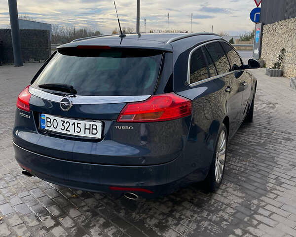 Синий Опель Инсигния, объемом двигателя 1.6 л и пробегом 253 тыс. км за 7200 $, фото 2 на Automoto.ua