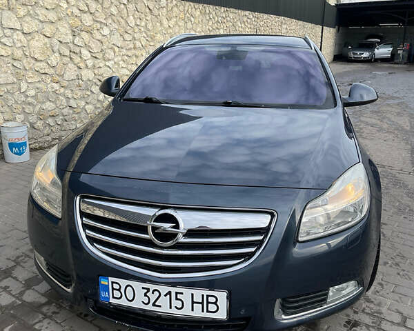 Синий Опель Инсигния, объемом двигателя 1.6 л и пробегом 253 тыс. км за 7200 $, фото 1 на Automoto.ua
