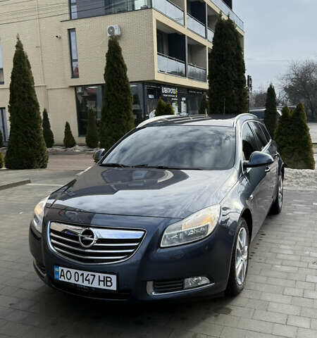 Синий Опель Инсигния, объемом двигателя 1.96 л и пробегом 287 тыс. км за 7550 $, фото 4 на Automoto.ua