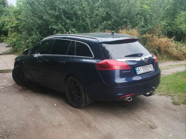 Синий Опель Инсигния, объемом двигателя 2 л и пробегом 283 тыс. км за 7800 $, фото 6 на Automoto.ua