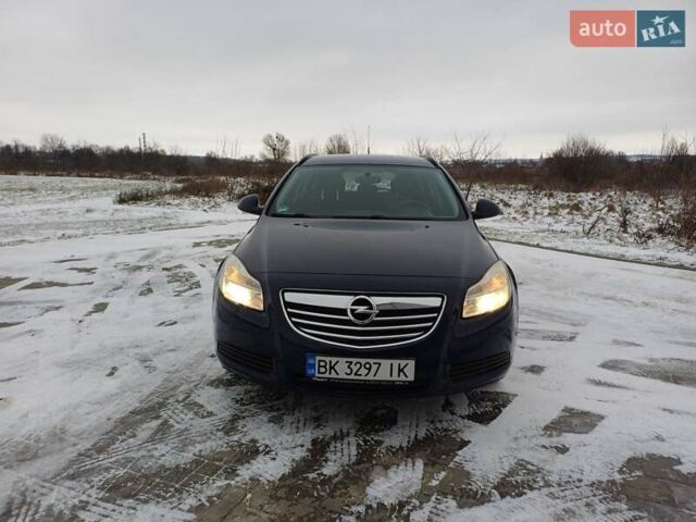 Синий Опель Инсигния, объемом двигателя 2 л и пробегом 270 тыс. км за 5950 $, фото 1 на Automoto.ua