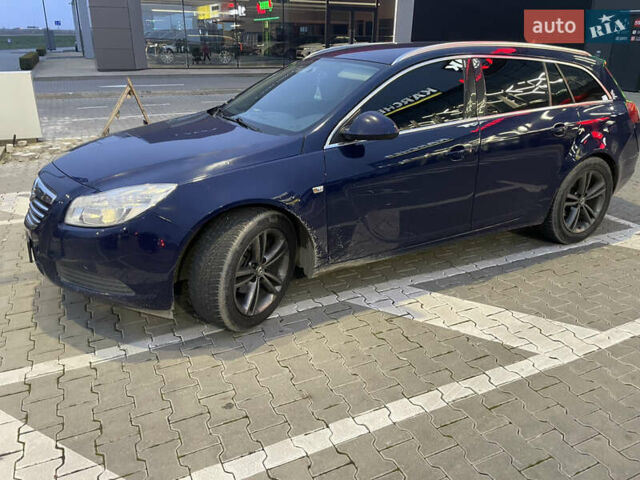 Синий Опель Инсигния, объемом двигателя 1.96 л и пробегом 337 тыс. км за 7000 $, фото 1 на Automoto.ua