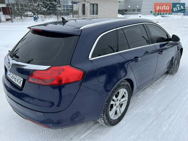 Синий Опель Инсигния, объемом двигателя 1.96 л и пробегом 335 тыс. км за 7800 $, фото 3 на Automoto.ua