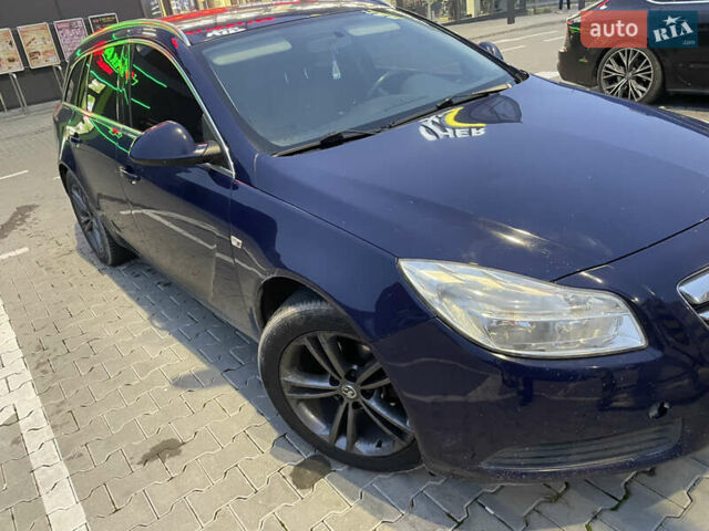 Синий Опель Инсигния, объемом двигателя 1.96 л и пробегом 337 тыс. км за 7000 $, фото 3 на Automoto.ua