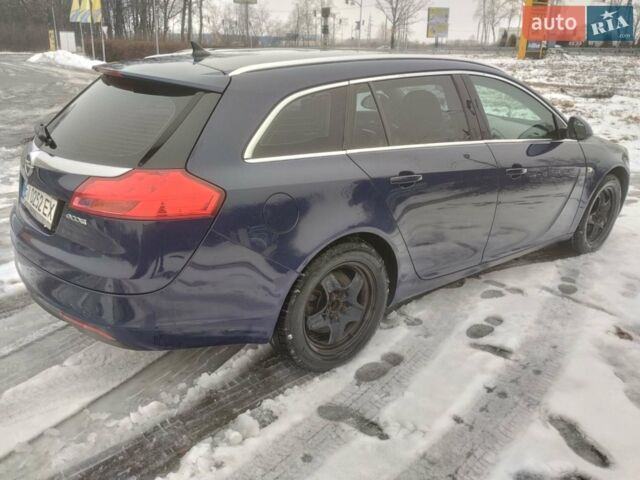 Синий Опель Инсигния, объемом двигателя 1.96 л и пробегом 250 тыс. км за 6500 $, фото 6 на Automoto.ua