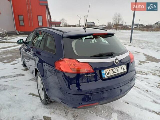 Синий Опель Инсигния, объемом двигателя 1.96 л и пробегом 280 тыс. км за 5999 $, фото 13 на Automoto.ua