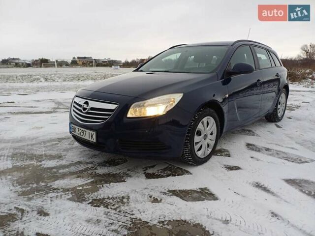 Синий Опель Инсигния, объемом двигателя 2 л и пробегом 270 тыс. км за 5950 $, фото 2 на Automoto.ua