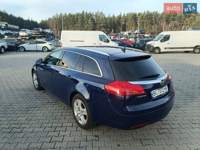 Синий Опель Инсигния, объемом двигателя 1.96 л и пробегом 259 тыс. км за 7850 $, фото 9 на Automoto.ua