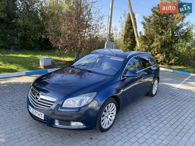Синий Опель Инсигния, объемом двигателя 1.96 л и пробегом 272 тыс. км за 5900 $, фото 2 на Automoto.ua