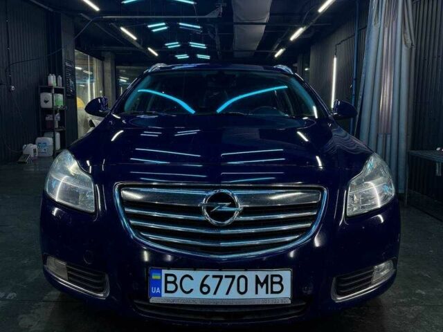 Синий Опель Инсигния, объемом двигателя 2 л и пробегом 355 тыс. км за 6250 $, фото 3 на Automoto.ua