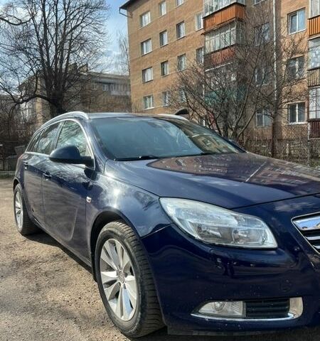 Синий Опель Инсигния, объемом двигателя 1.96 л и пробегом 235 тыс. км за 6600 $, фото 13 на Automoto.ua